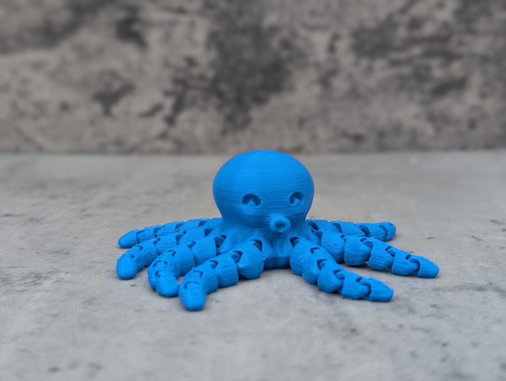 Blue Octopus Flat