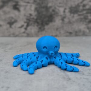 Blue Octopus Flat