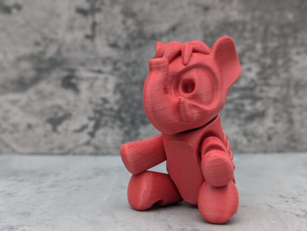 Red Mammoth Sitting